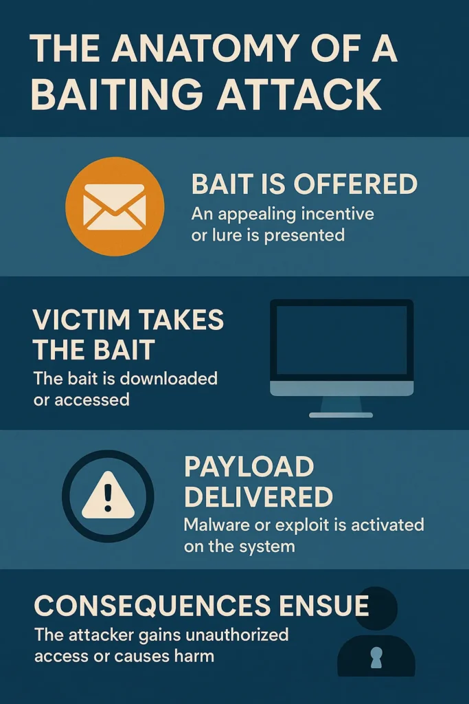 The Anatomy of a Baiting Attack