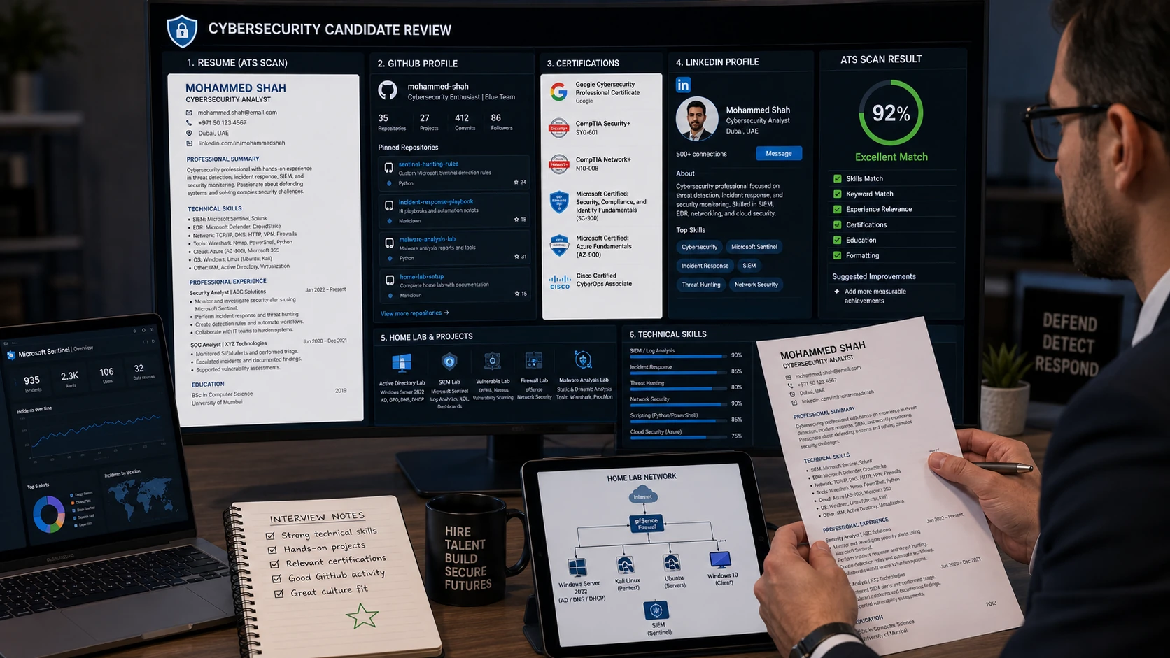 how to get into cyber security with no experience